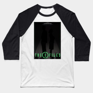 The x files minimalist artwork Baseball T-Shirt